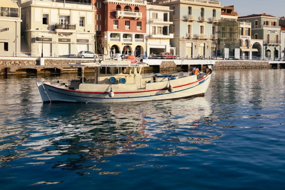 4-timmars privat upplevelse – Fiske, bad och kretensiska vyer