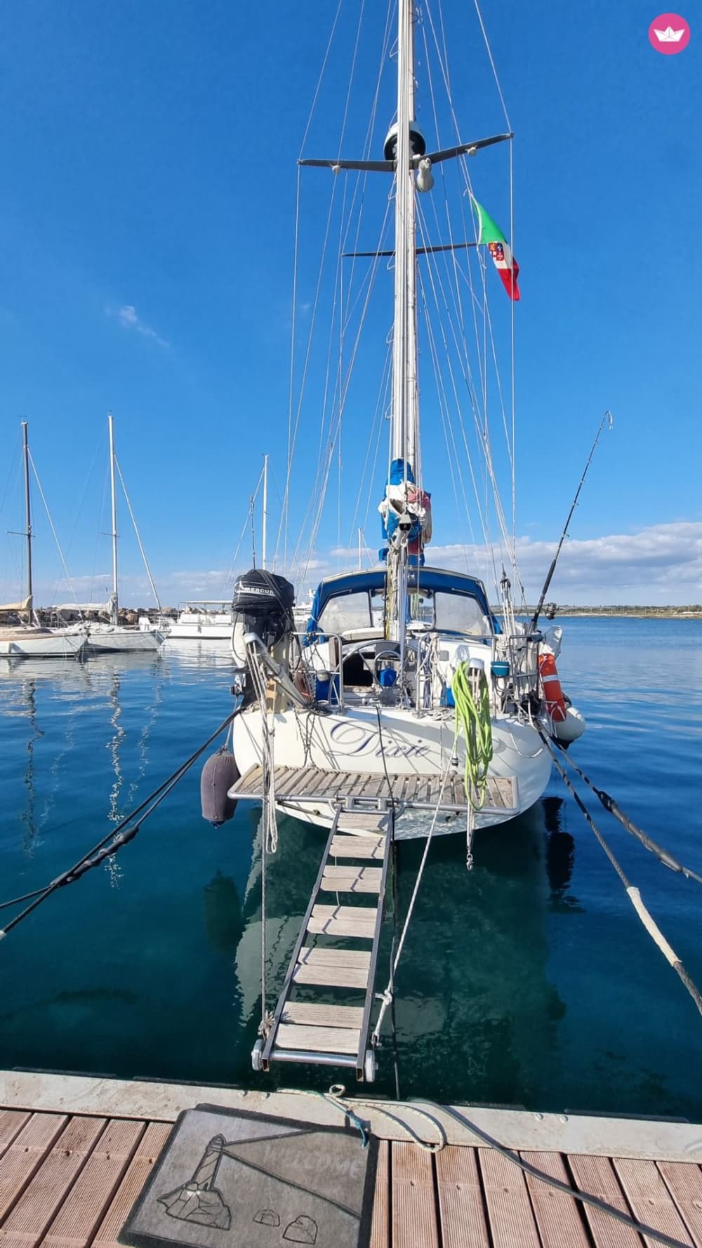 Eftermiddagssegling i Salento: Skräddarsydd navigering ombord på Vagabond Ketch 47