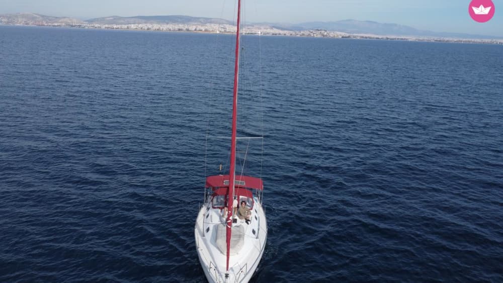 Privat heldagskryssning med segling — Atens riviera och dolda vikar