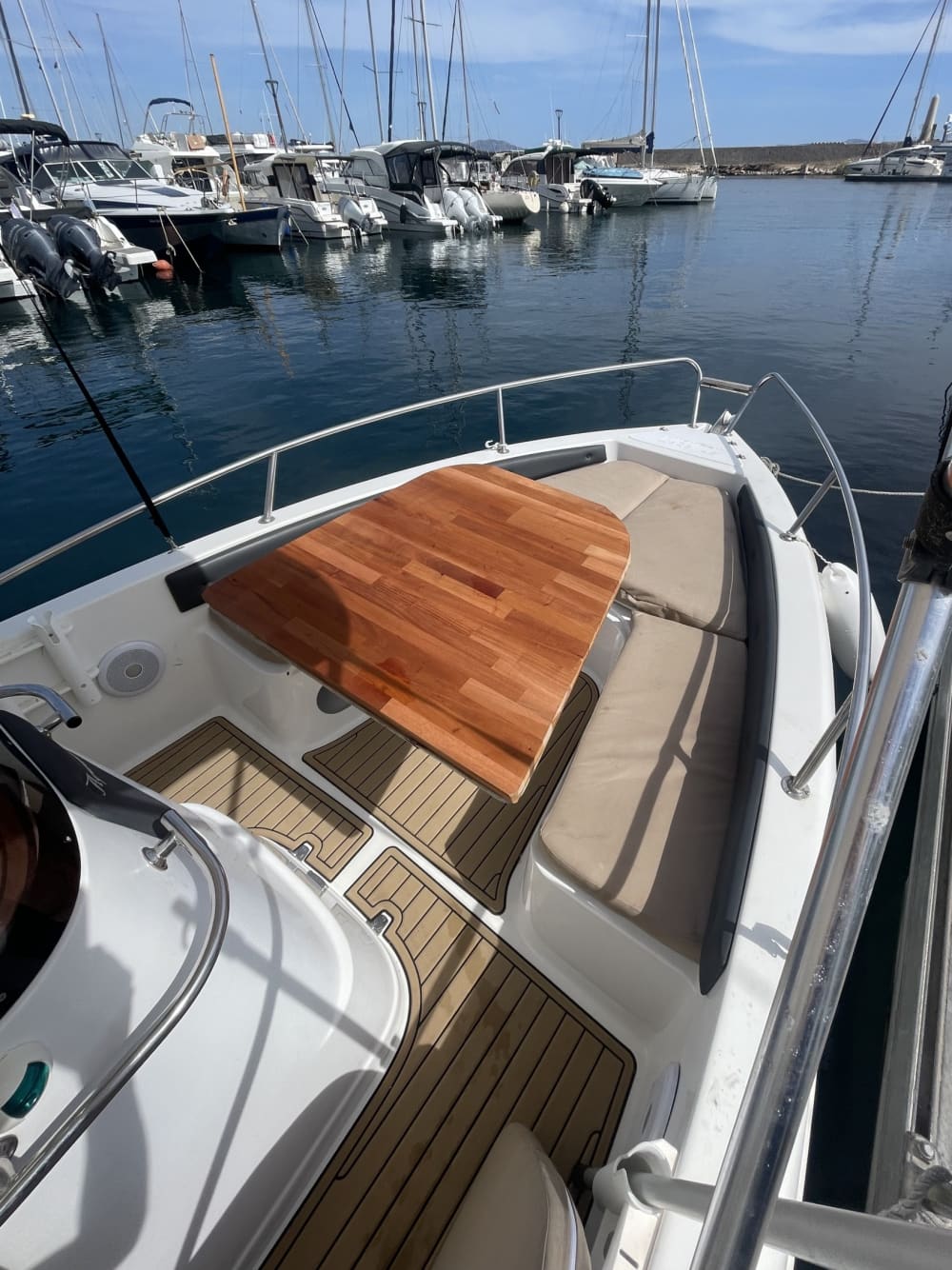 Een dag in Marseille op een motorboot.