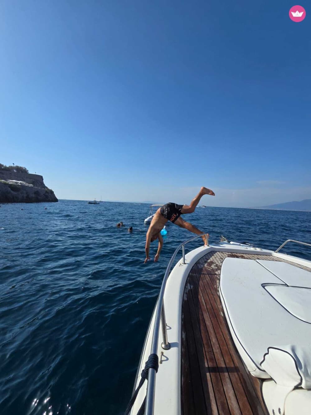 Capri z Amalfi: Dzień pełen wspaniałości wyspy na jachcie