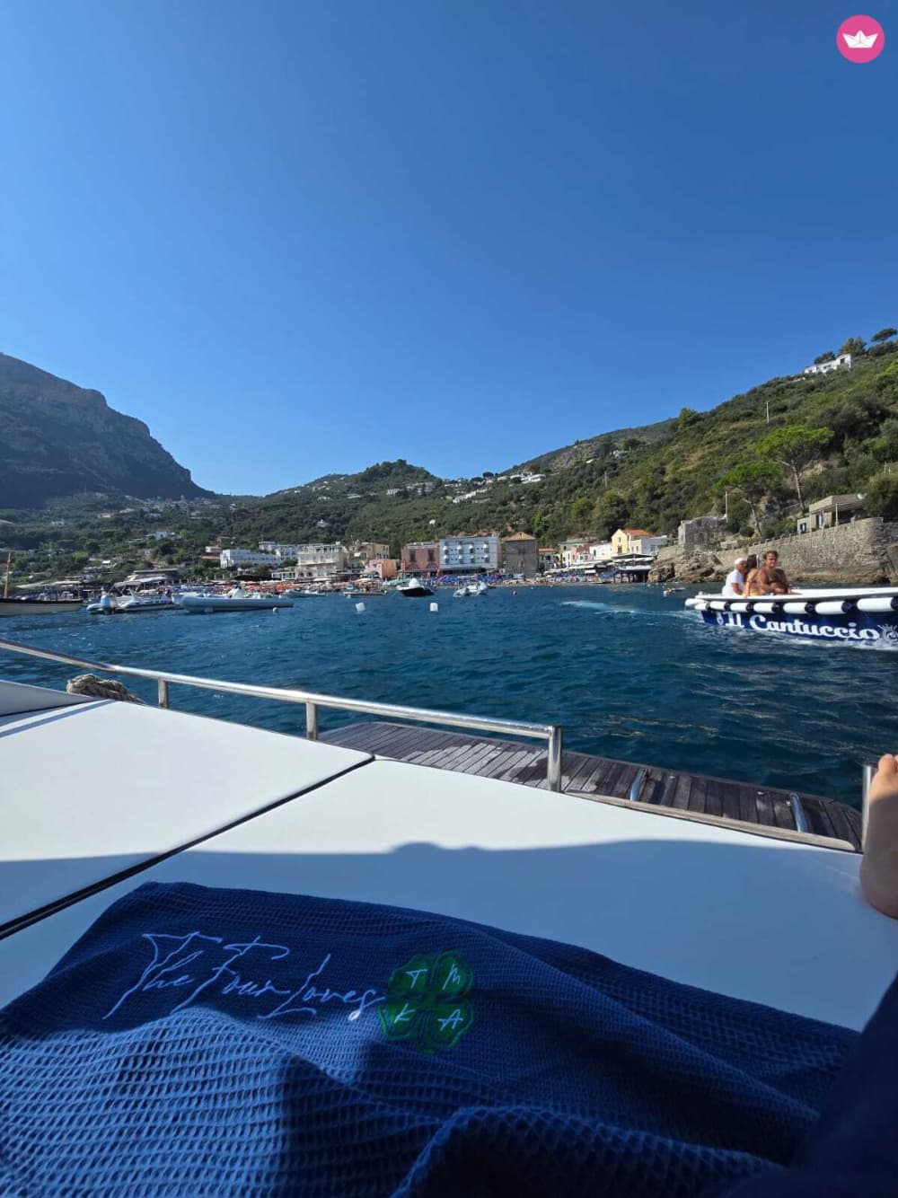 Capri z Amalfi: Dzień pełen wspaniałości wyspy na jachcie