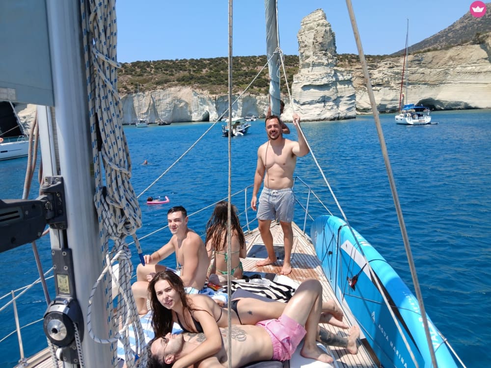 Privécruise van alle rondreizen naar de eilanden Milos en Polyegos