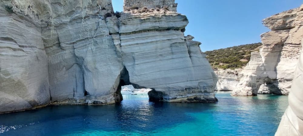 Privécruise van alle rondreizen naar de eilanden Milos en Polyegos