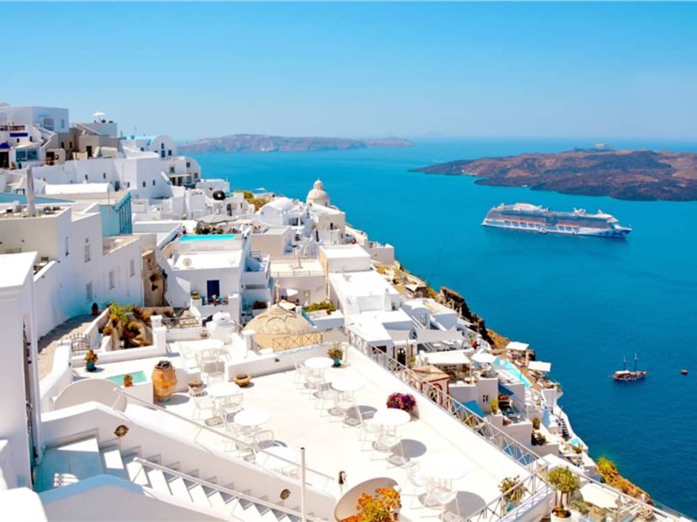 Santorini completa via mare – Tour privato intorno all'isola