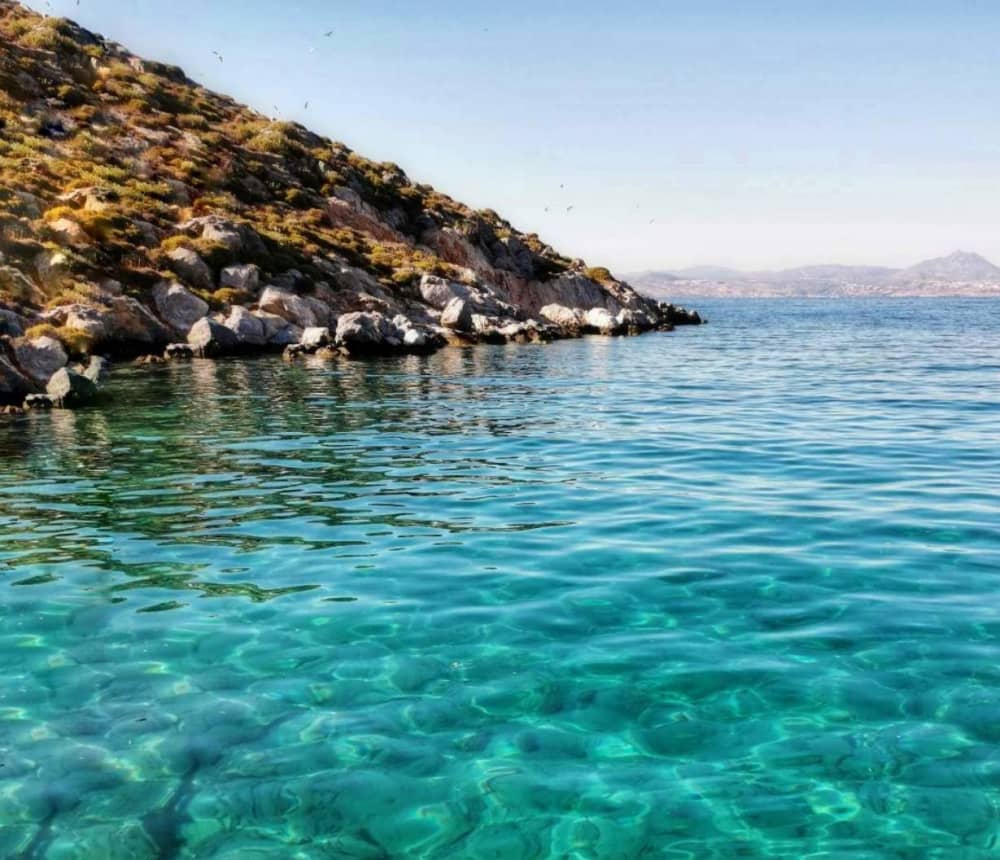 Crociera di mezza giornata da Heraklion alle baie appartate dell'isola di Dia