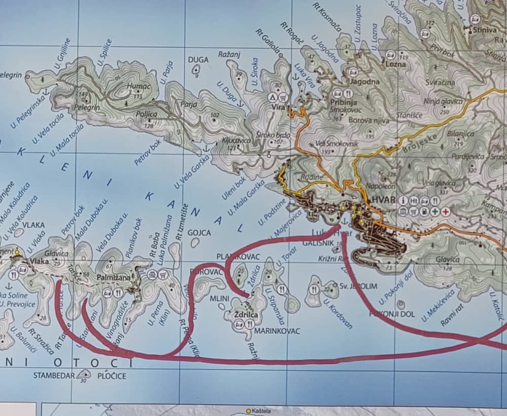 Enjoy a seven hour coastal experience around Hvar