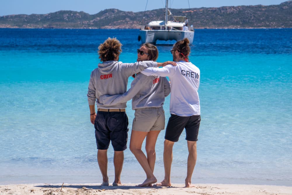Sailing Adventure 15mt. starting from La Maddalena in the Sardinian Archipelago: sail, swim and explore the islands