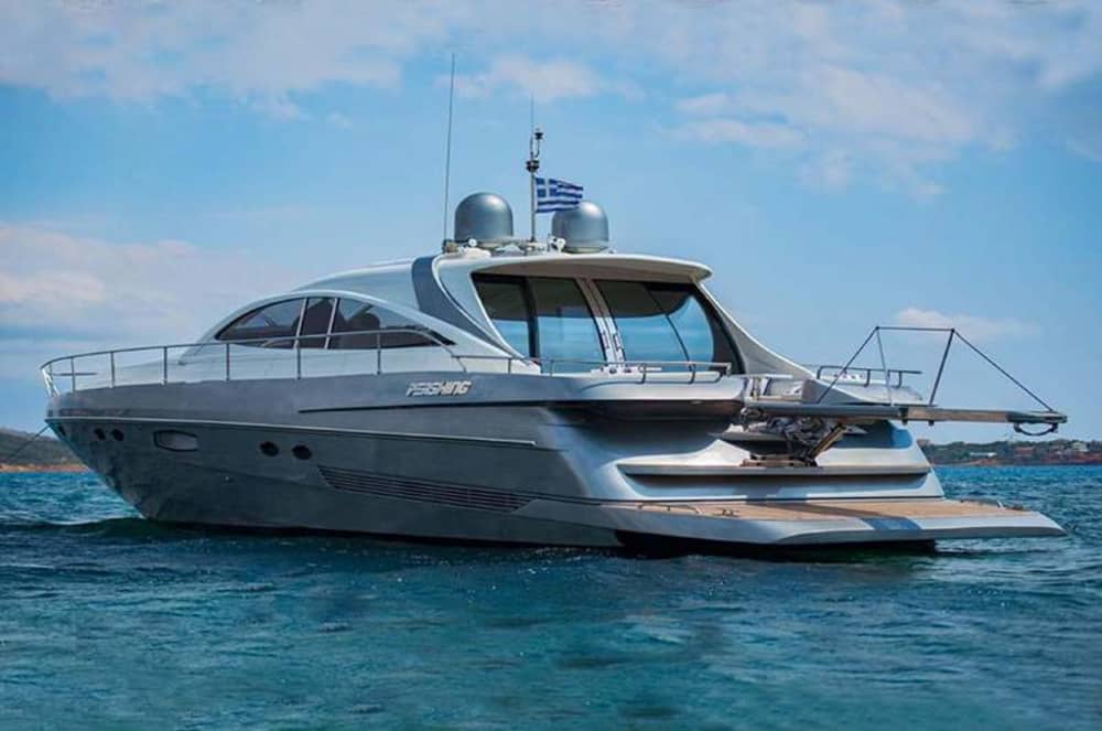 Całodniowy prywatny rejs po południowym wybrzeżu lub Delos i Rhenia (Pershing 68ft)