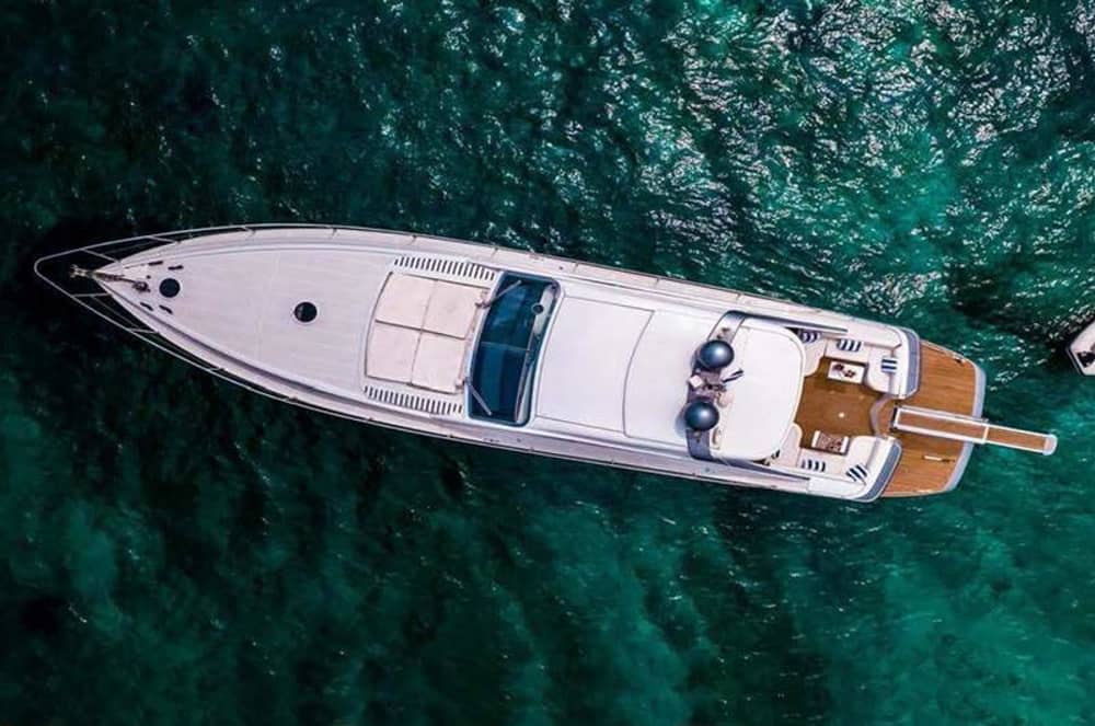 Całodniowy prywatny rejs po południowym wybrzeżu lub Delos i Rhenia (Pershing 68ft)