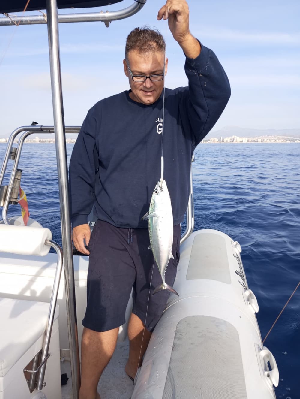 Privé visexcursie met schipper in Alicante