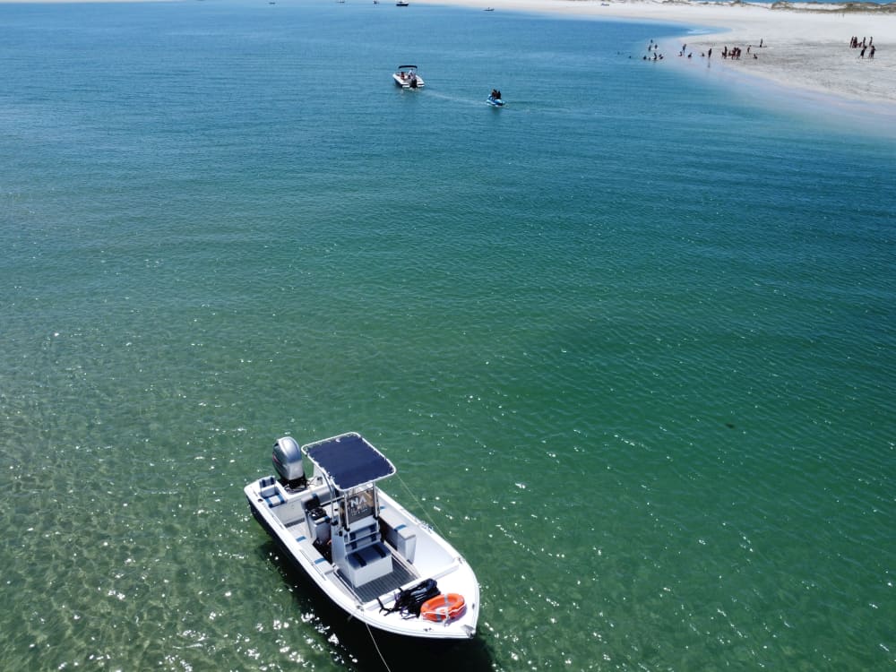 Transfert privé en bateau vers l'île Deserta – Un paradis caché à Setúbal