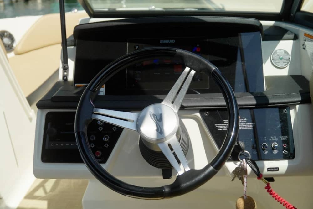 Noleggio di motoscafo per mezza giornata ad Aix-les-Bains