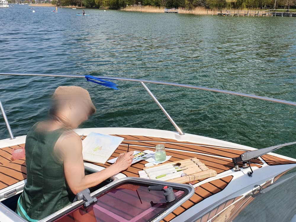 Artistic Outing – 2 hours of pure inspiration on the lake