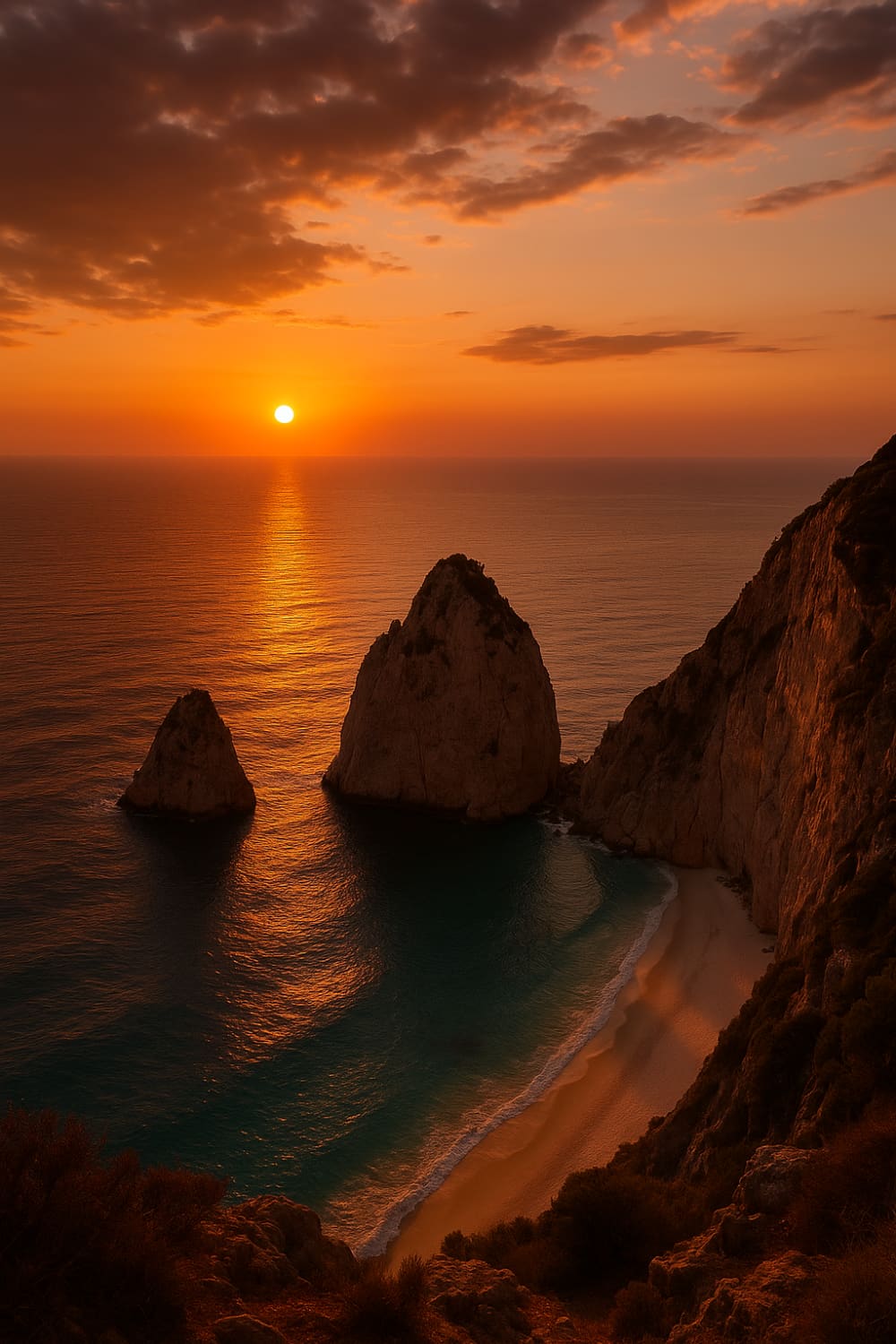 Pôr do sol com champanhe e bebidas e muitas paradas, um cruzeiro romântico de 3 horas