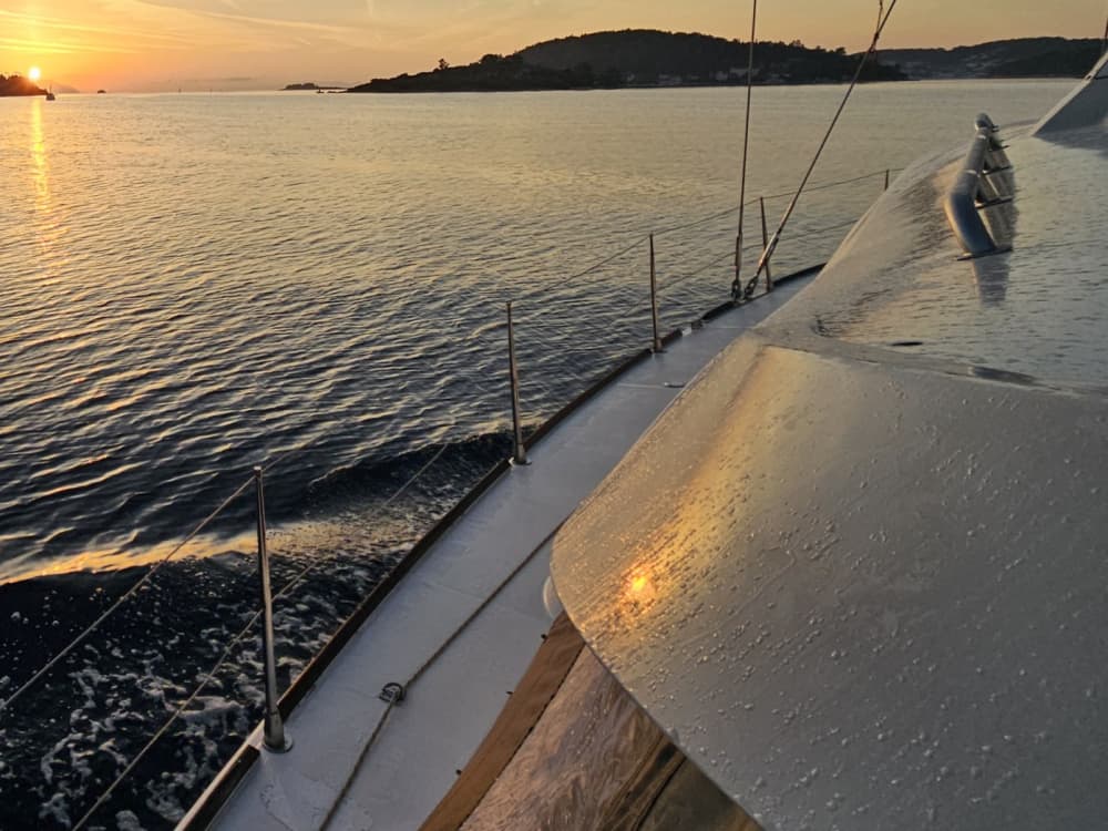 3.5 Hours of Sailing at Sunset