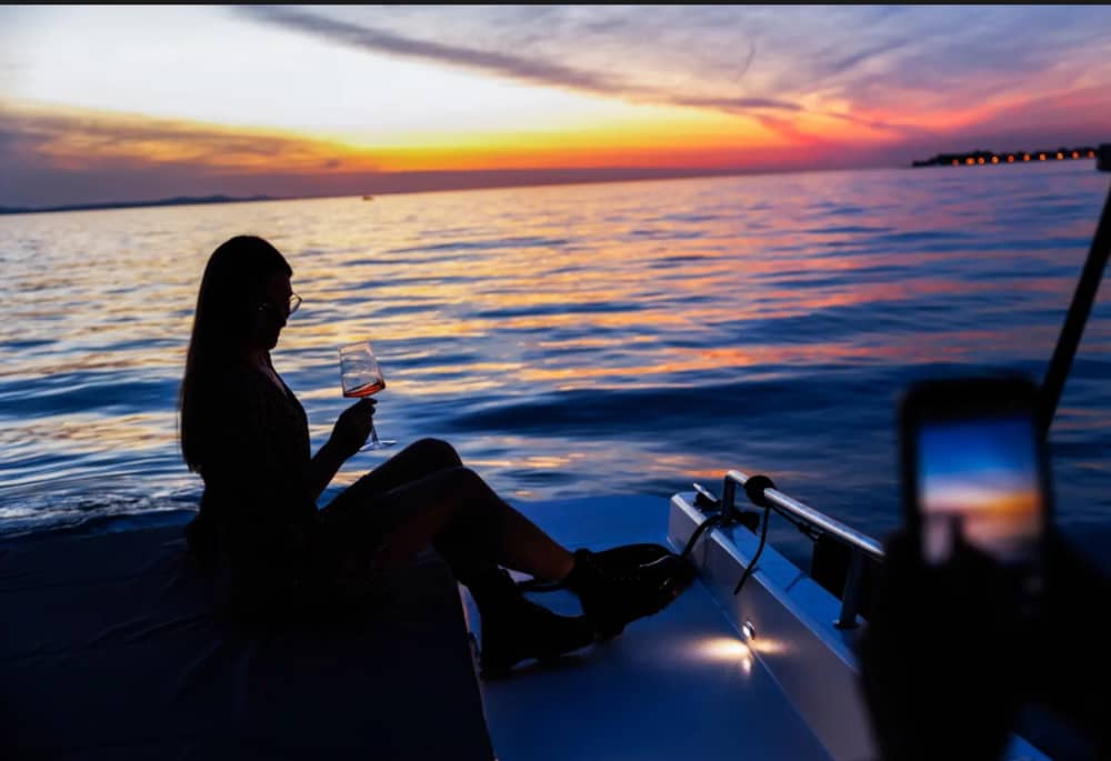 1-Hour Romantic Sunset Boat Ride Zadar