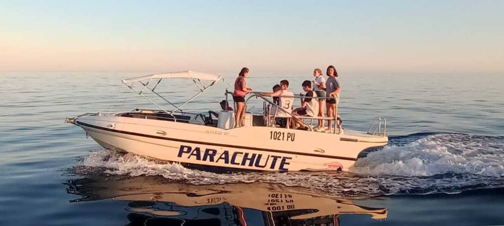 Private 3-stündige Sonnenuntergangs- und Delfinbeobachtungstour – Magischer Abend auf See