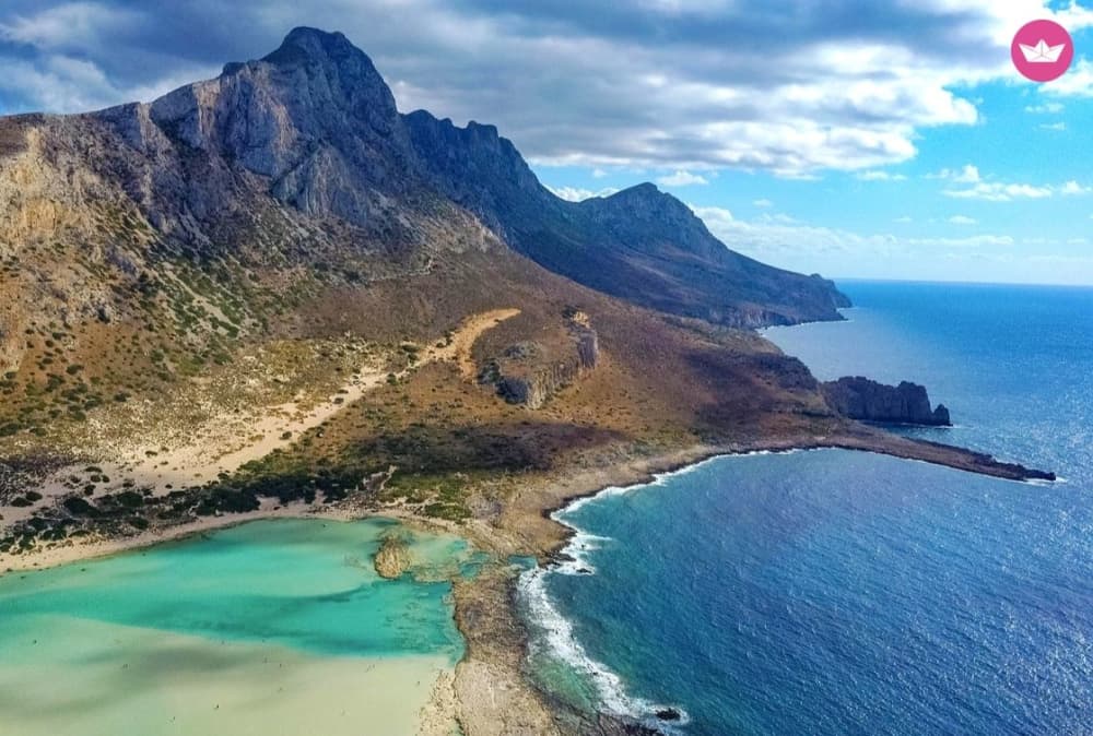 Crète occidentale par la mer : croisière privée quotidienne de 7 heures vers Falasarna depuis le port de Kolymvari