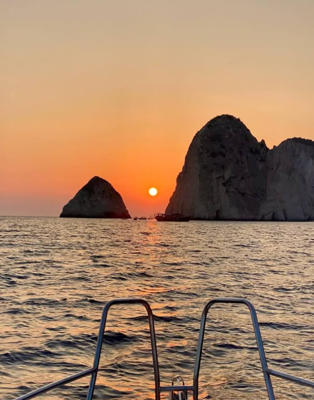 South Blue Escape at Sunset – A Romantic Private Cruise in South Zakynthos