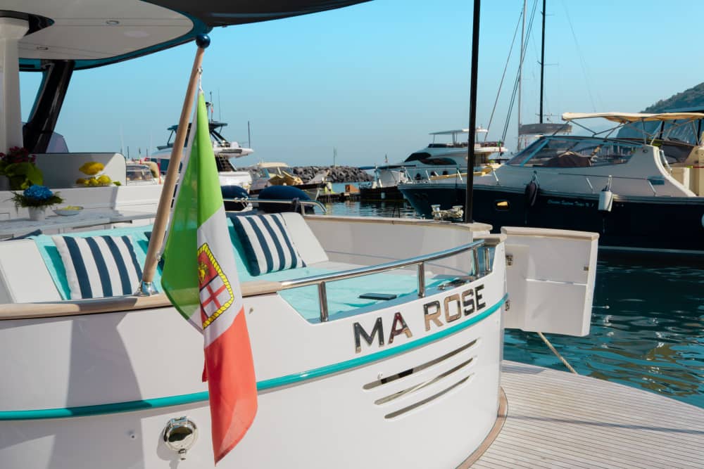 A Day Along the Coast: Positano to Amalfi aboard Apreamare 35