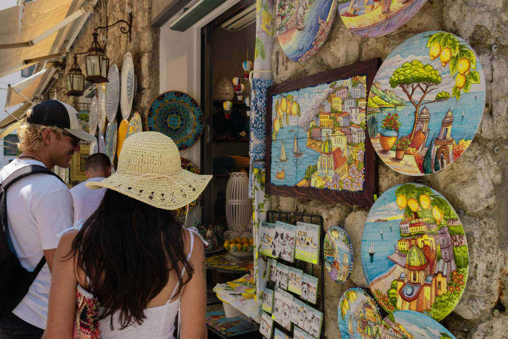 A Day Along the Coast: Positano to Amalfi aboard Apreamare 35