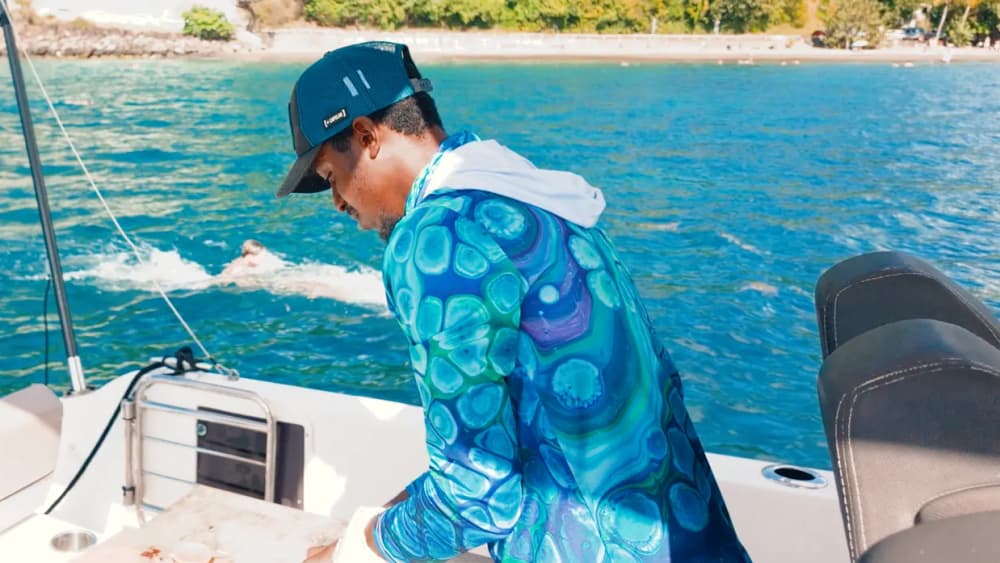 Escape to Les Saintes by boat – Terre-de-Haut, beaches and seabed