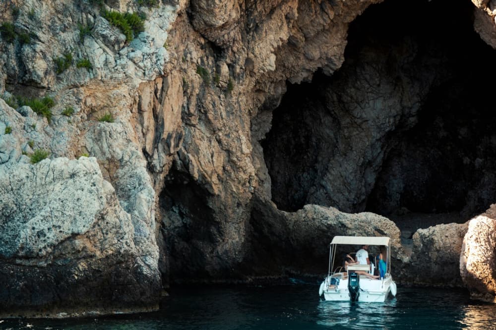 Taormina Coast Experience & Snorkeling

Personalized private excursion through crystal-clear waters, bays, and hidden caves with views of Mount Etna