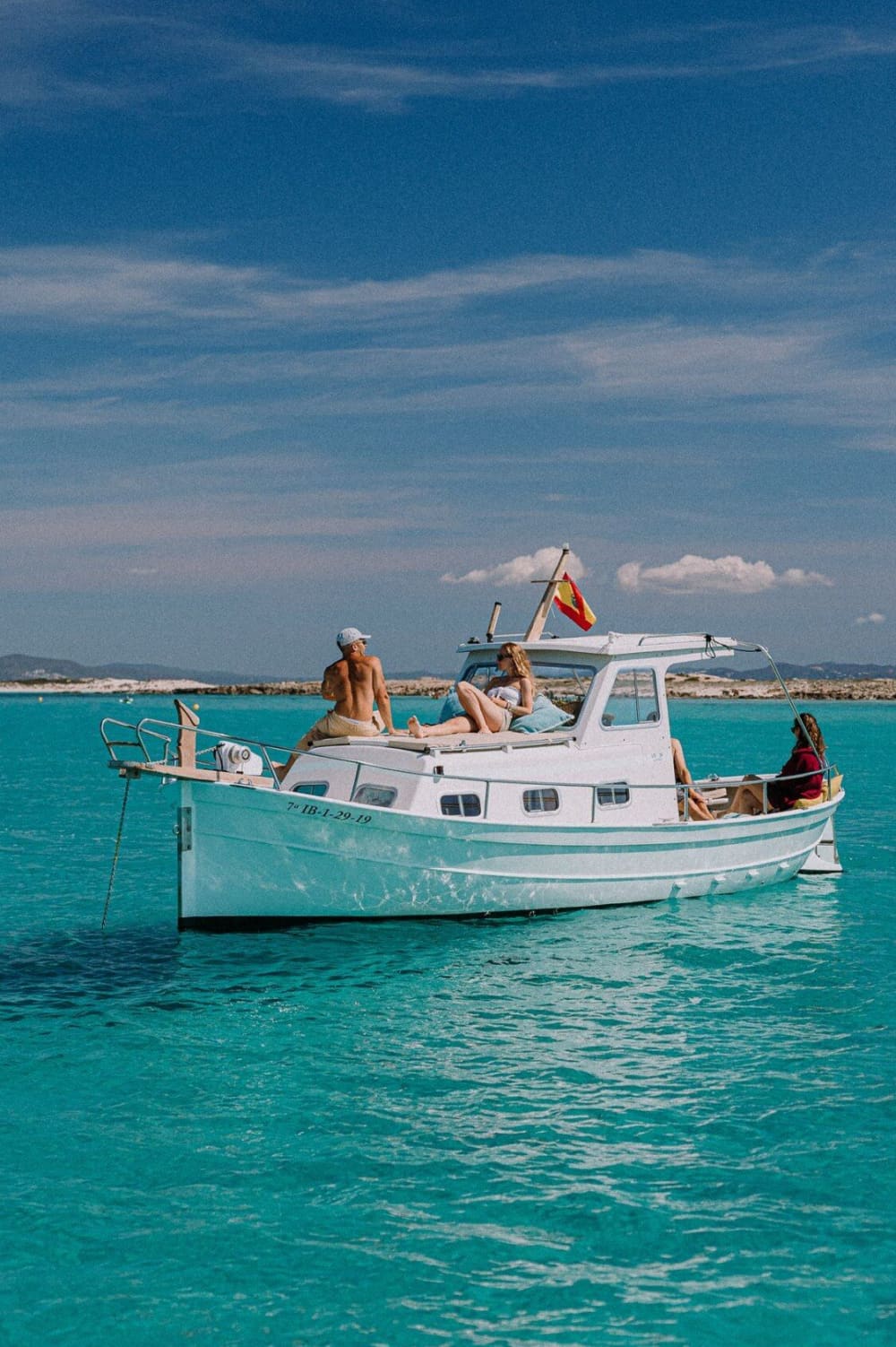 Ibiza at your own pace: 8-hour private boat tour