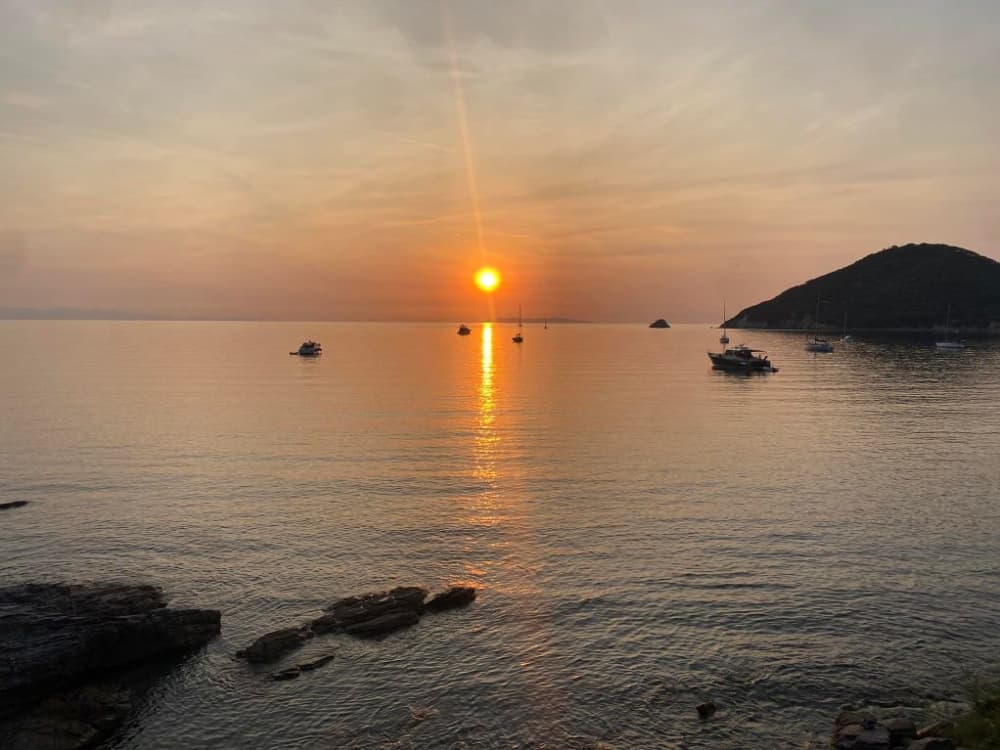 Elba au coucher du soleil – Tour Serale
