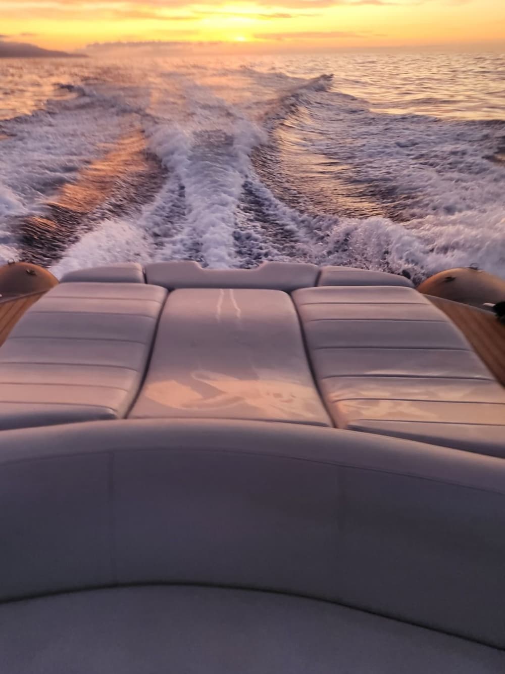 Azure Twilight: A Stroll Along the Setting Sun