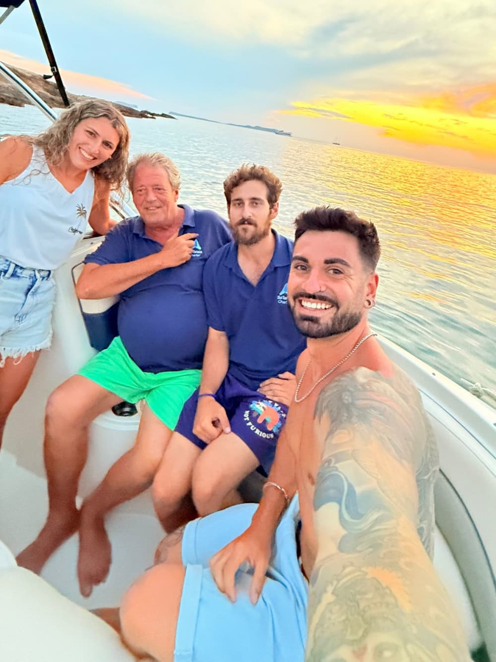 Solnedgång Ibiza – 100 % fri rutt – San Antonio-bukten