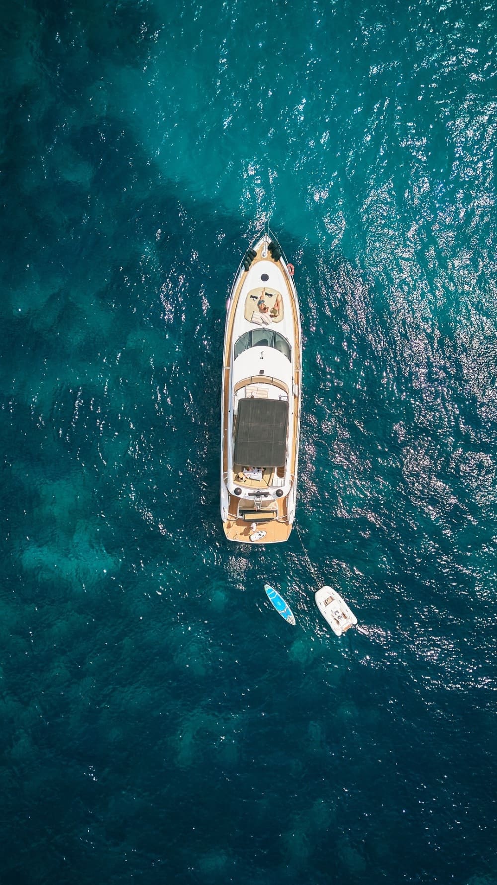 Genießen Sie den Luxus Ibizas mit einem ganztägigen Ausflug auf einer Motoryacht.