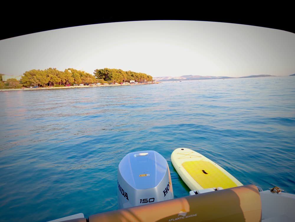 Full-Day Boat Tour: Sibenik Archipelago Island Bay "Swim, Snorkel, SUP" with Local Tavern Lunch or Dinner