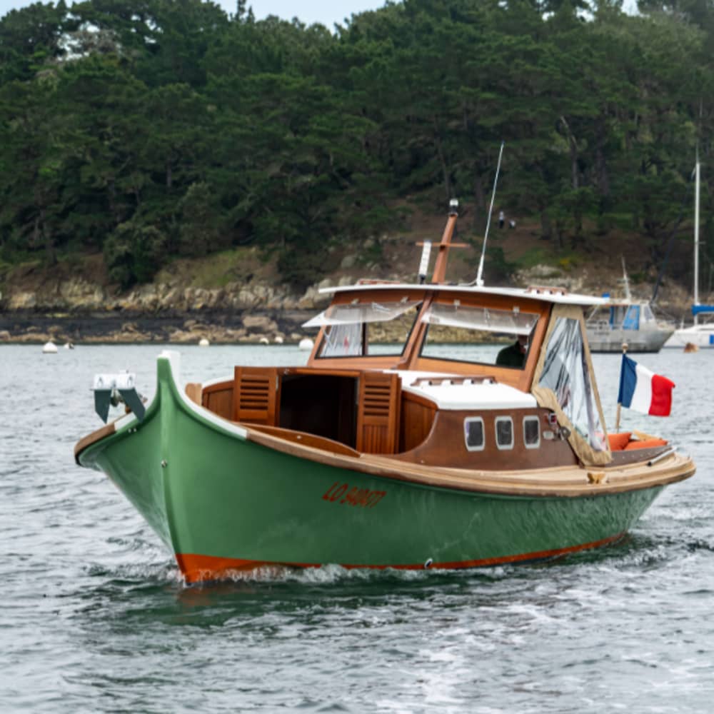 Golfo de Morbihan al atardecer: crucero al atardecer desde Port Navalo