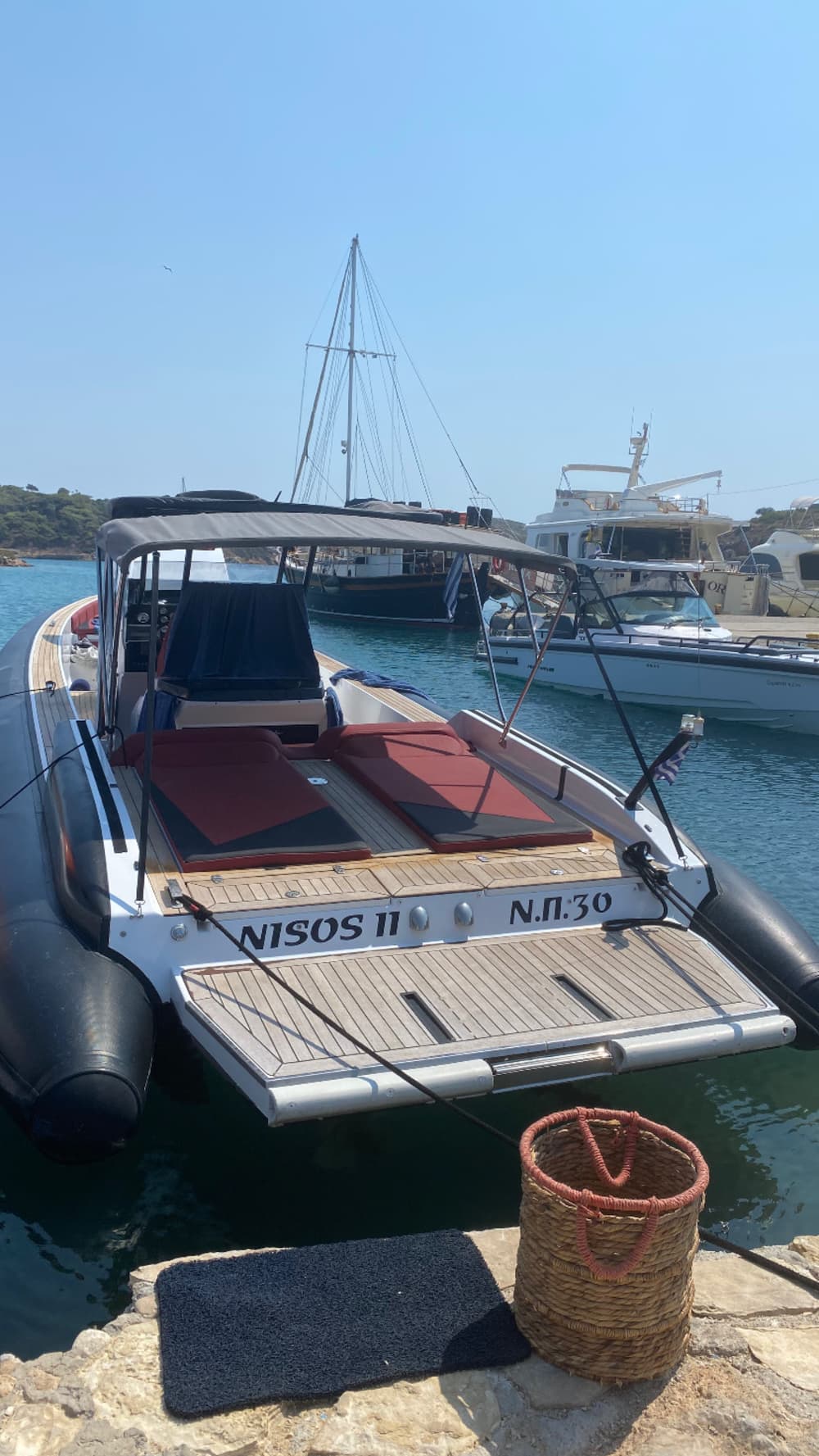 Full-Day Boat Tour in Patmos – Hidden Islands, Caves & Crystal Waters