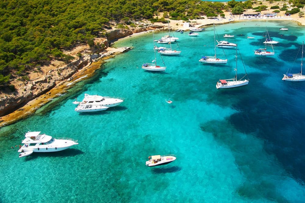 Aegina to Moni & Agkistri | Private Full-Day Yacht Experience