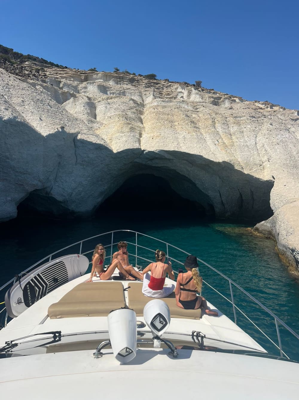 Antiparos, Panteronisi & Despotiko | Private Full-Day Yacht Experience