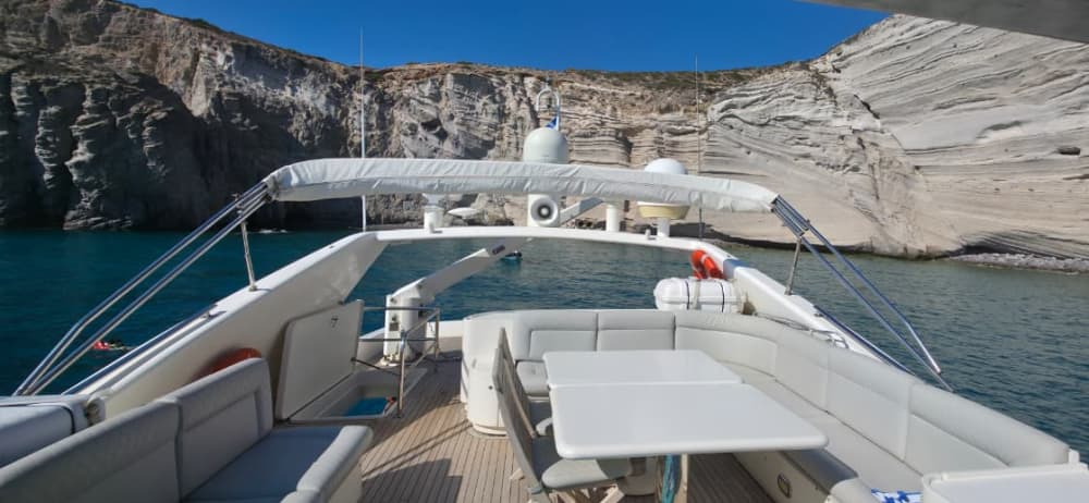 Antiparos, Panteronisi & Despotiko | Private Full-Day Yacht Experience