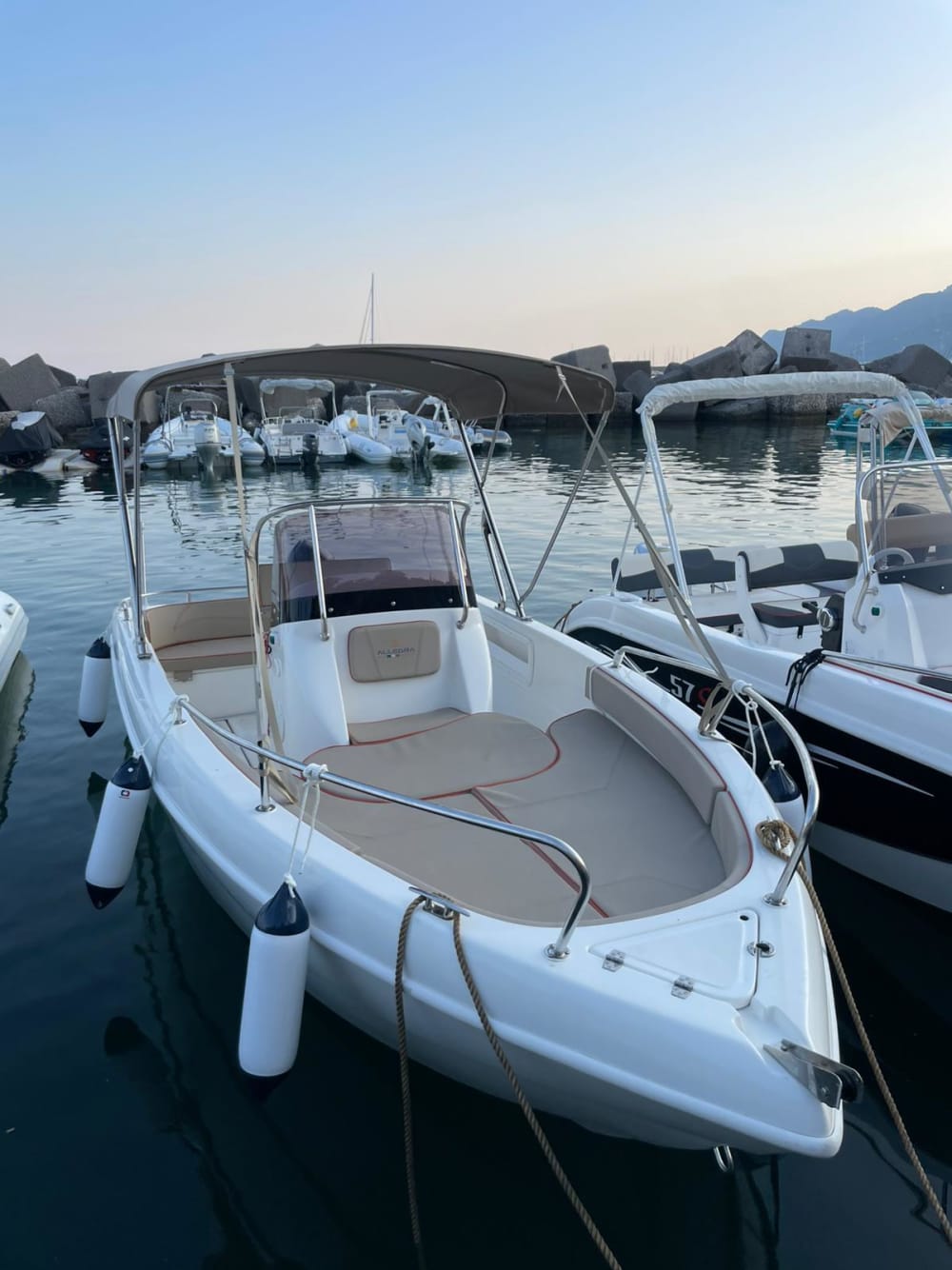 Discover Salerno: A full day of sun on a motorboat