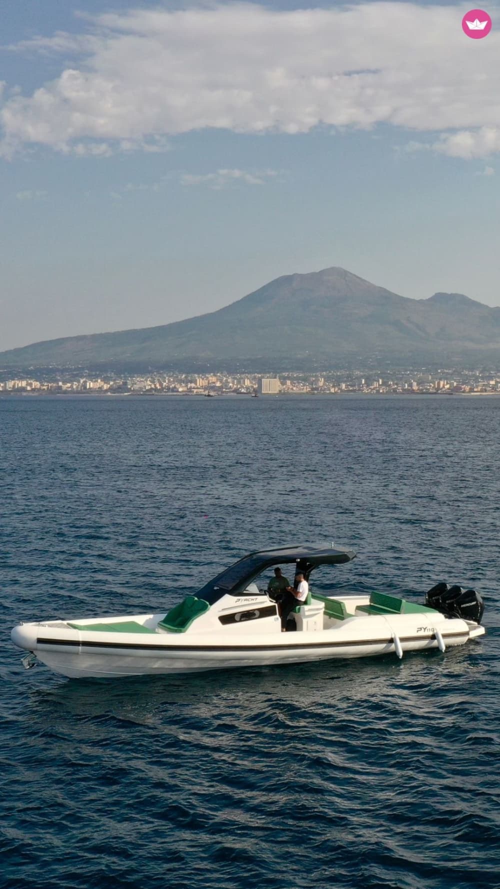 Zwischen den Inseln und der Amalfiküste: ein Erlebnis mit dem Beiboot