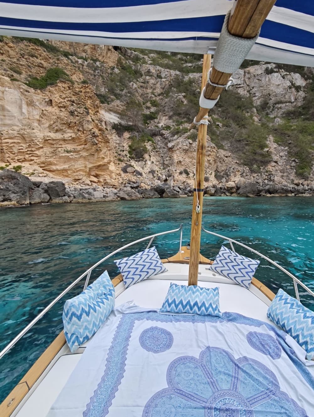 Mittelmeerkreuzfahrt in der Bucht von Palma