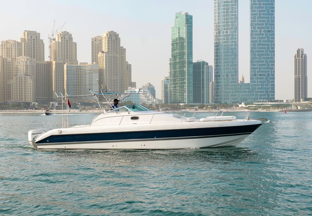 Crucero de lujo de 2 horas: una escapada con estilo a bordo de un yate de 36 pies