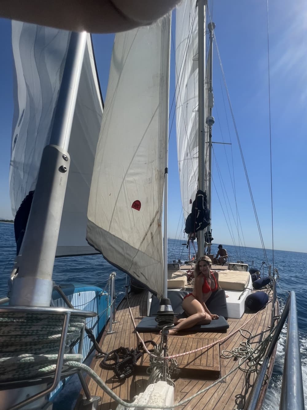 2 Stunden mit dem Segelboot – Mittelmeerurlaub Barcelona