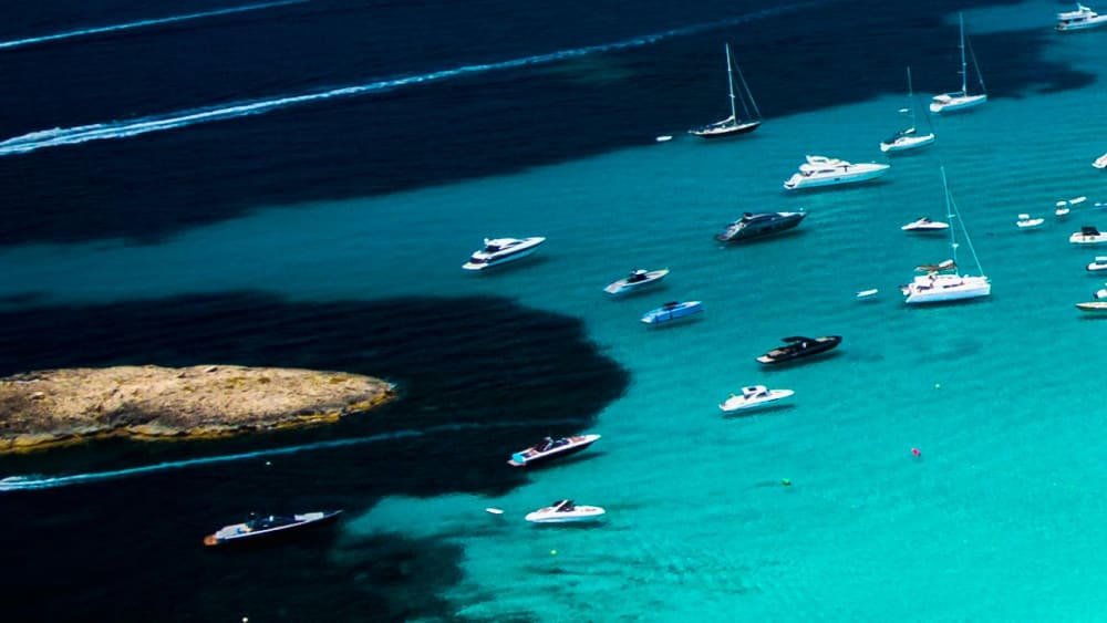 Excursión privada de día completo a Formentera (Ibiza, Illetas y Cala Saona)