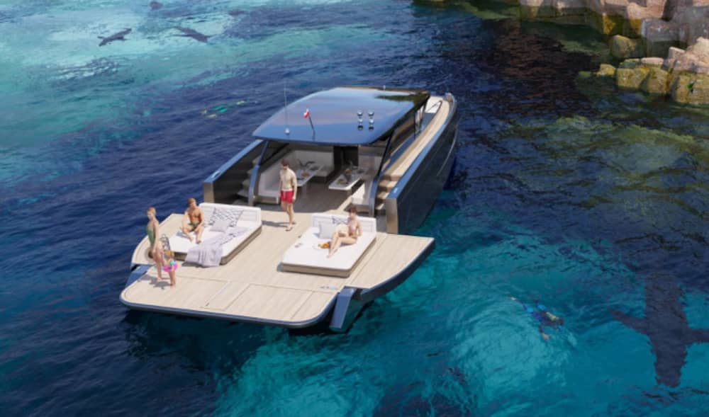 Cruzeiro de 5 horas em um iate futurista Sunreef – Nade e relaxe