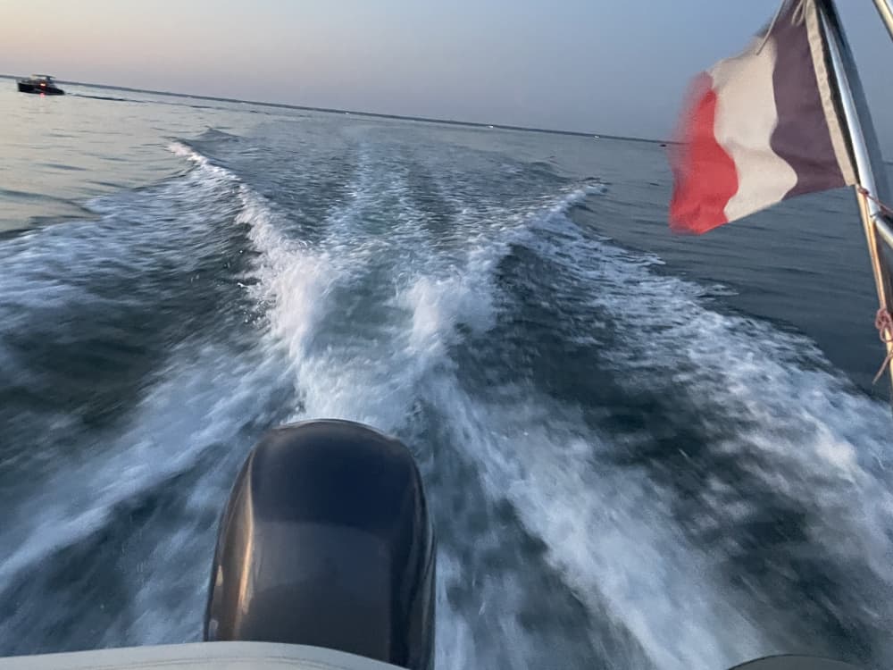 Ta en halvdag för att koppla av på en motorbåt i Arcachon