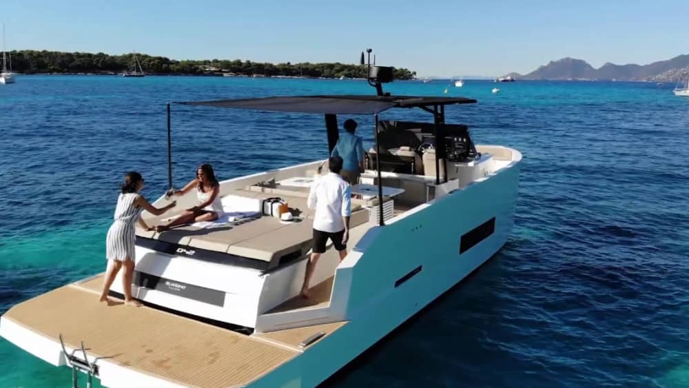 Fireworks from your luxury boat