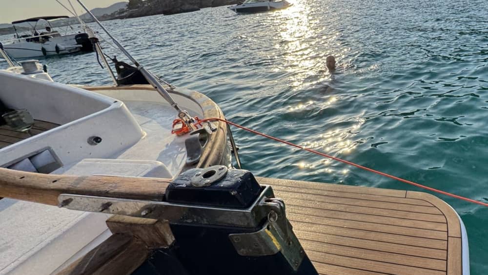 Solnedgång med stil, turkost badstopp och solnedgångar under den gyllene timmen på en 2-timmars privat kryssning från Palma