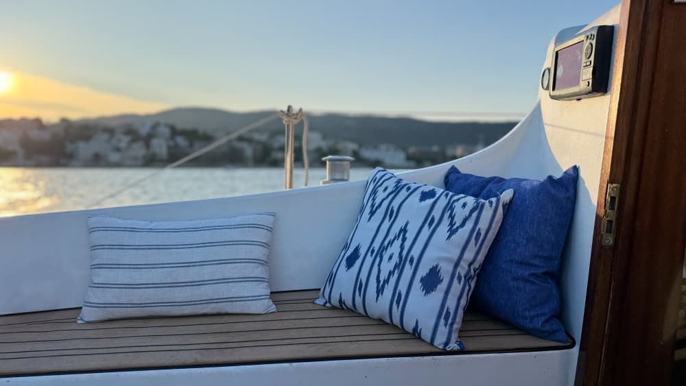 Solnedgång med stil, turkost badstopp och solnedgångar under den gyllene timmen på en 2-timmars privat kryssning från Palma